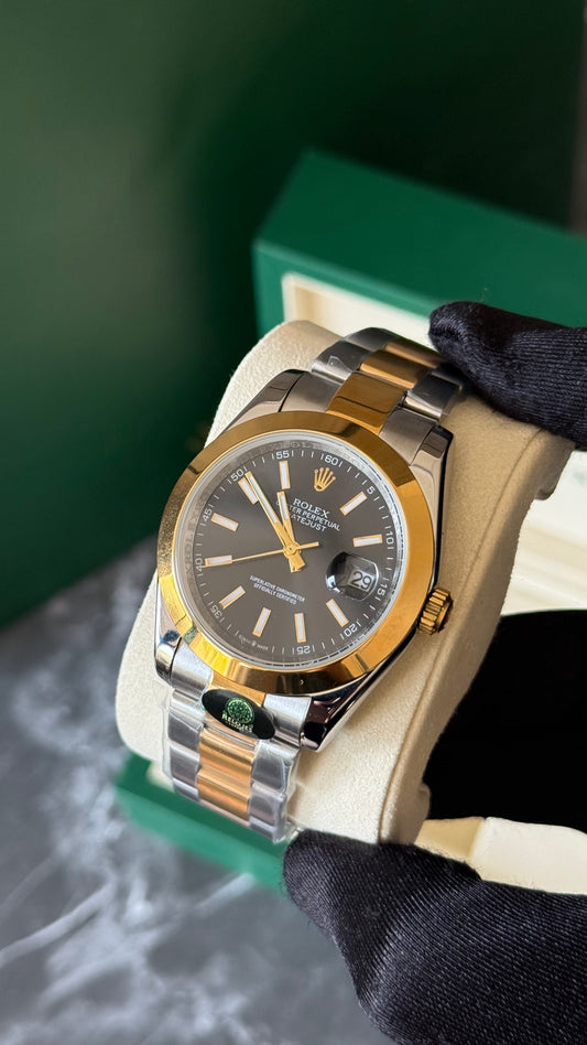RLX DATEJUST (BICOLOR/NEGRO) 41MM