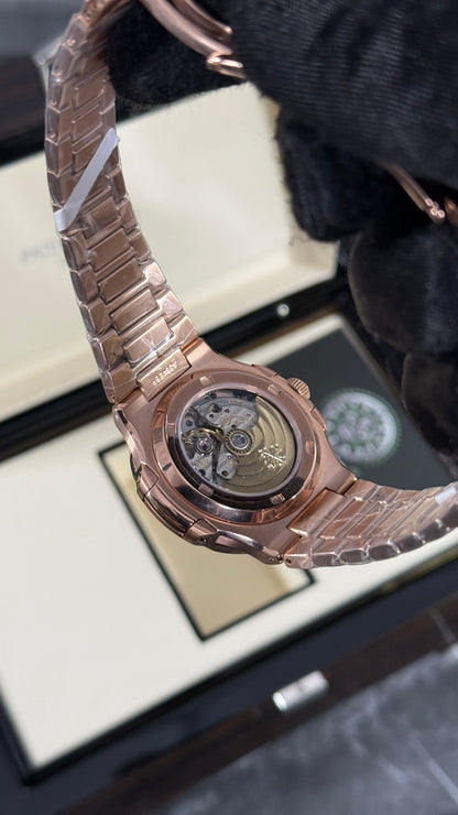 PP NAUTILUS (ORO ROSA/NEGRA)