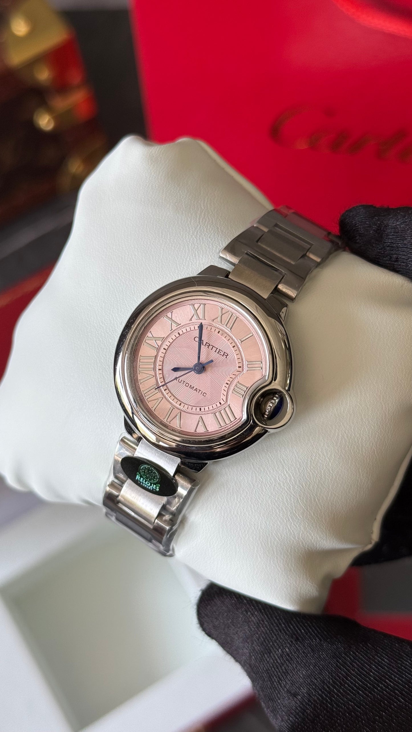 CRT BALLON BLEU ROSA