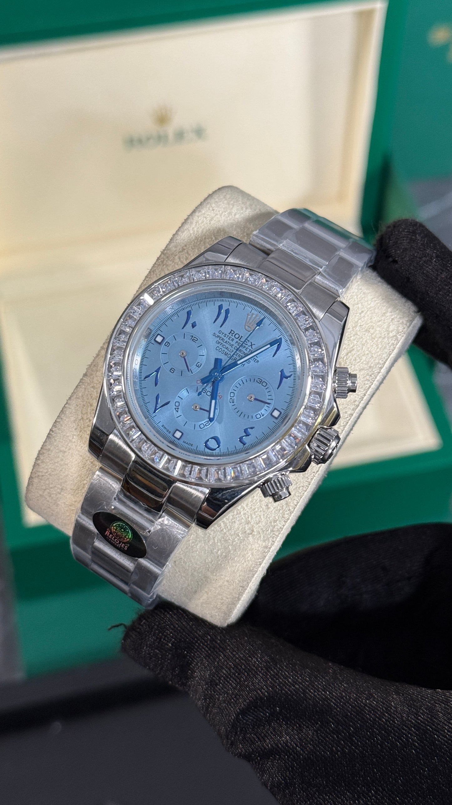 RLX DAYTONA ARABIC/AZUL