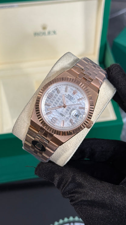 RLX LAND-DWELLER (ORO ROSA/BLANCO)