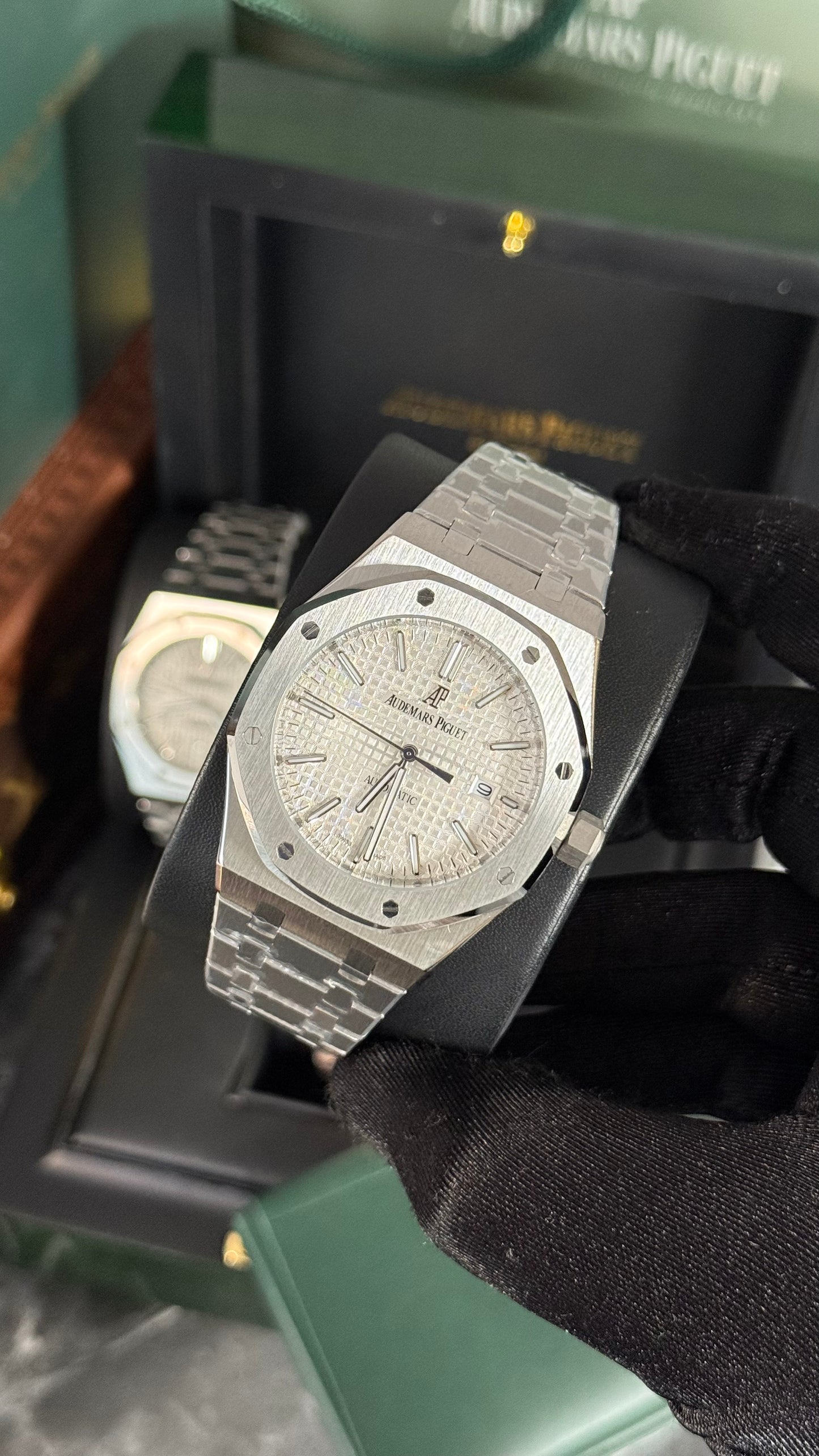 AP ROYAL OAK (PLATA/BLANCO) x