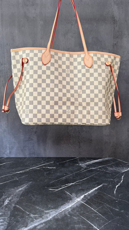 LV NEVERFULL BEIGE 46cm (p)