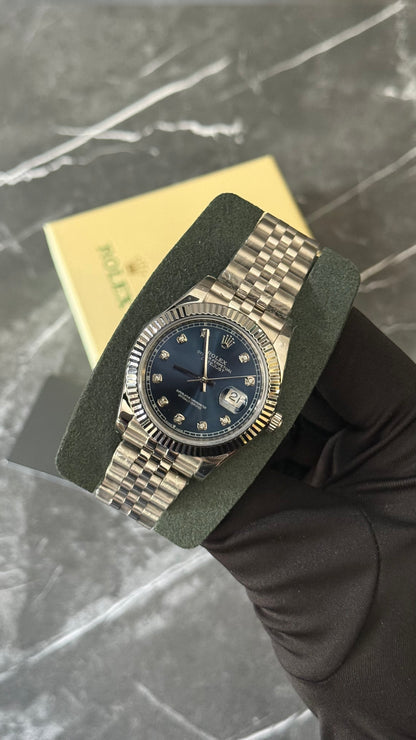 RLX DATEJUST VS (AZUL/ PLATA) JUBILEE 41mm