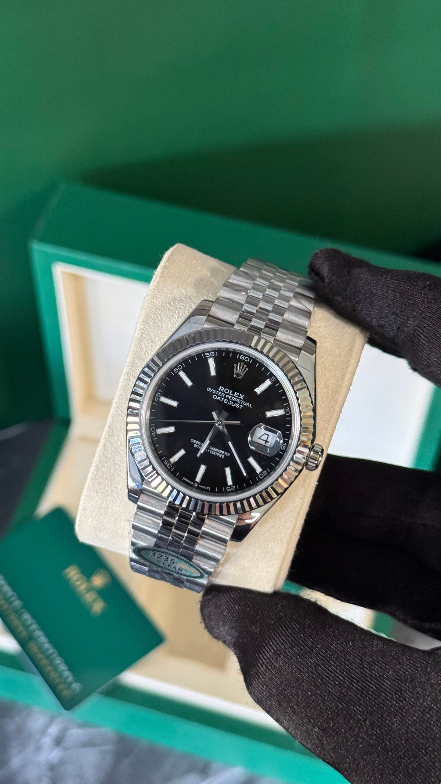 RLX DATEJUST NEGRO JUBILEE SUPERCL0N
