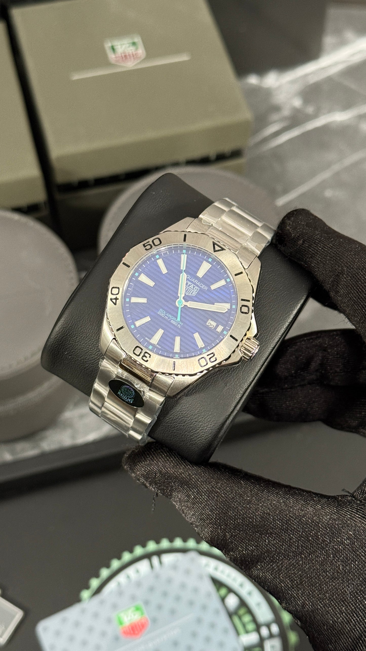 TH AQUARACER AZUL 40mm