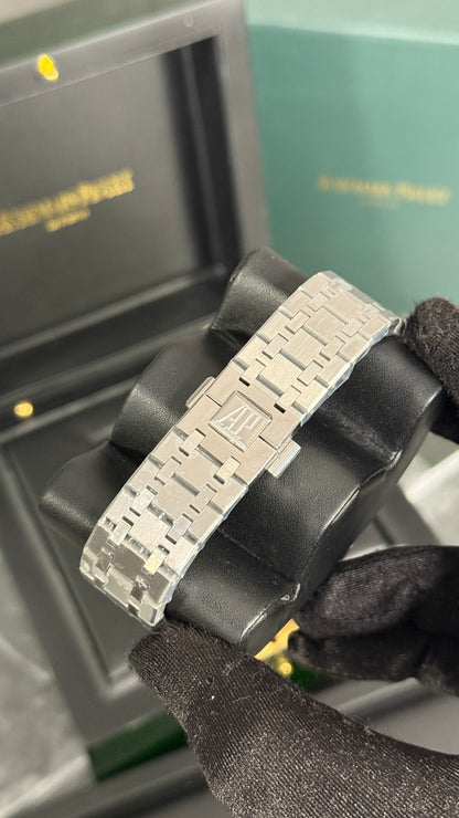 AP ROYAL OAK CRONÓGRAFO (PLATA/AZUL CLR)