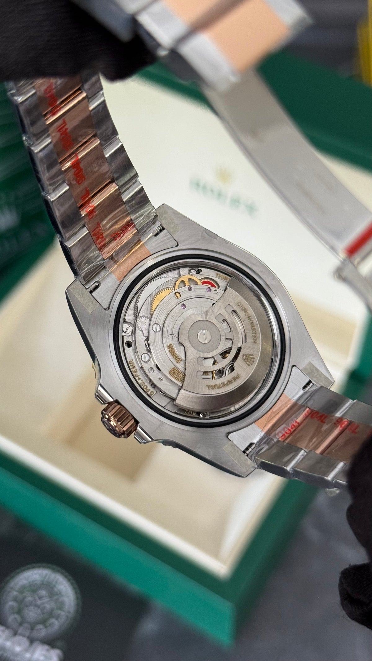 RLX GMT-MÁSTER ll (ORO ROSA / PLATA) SUPERCL0N