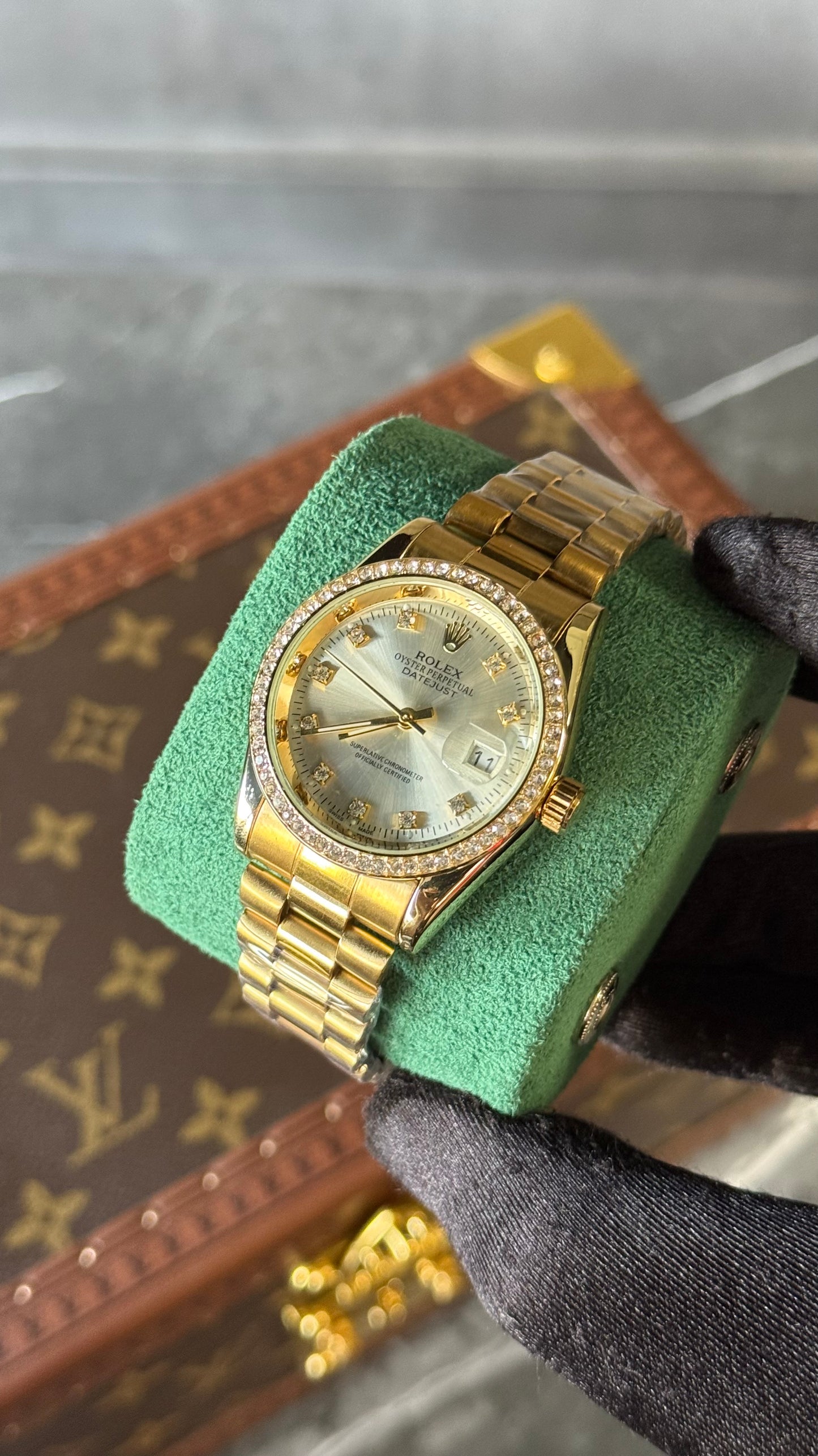 RLX DATE JST ORO BRILLANTES