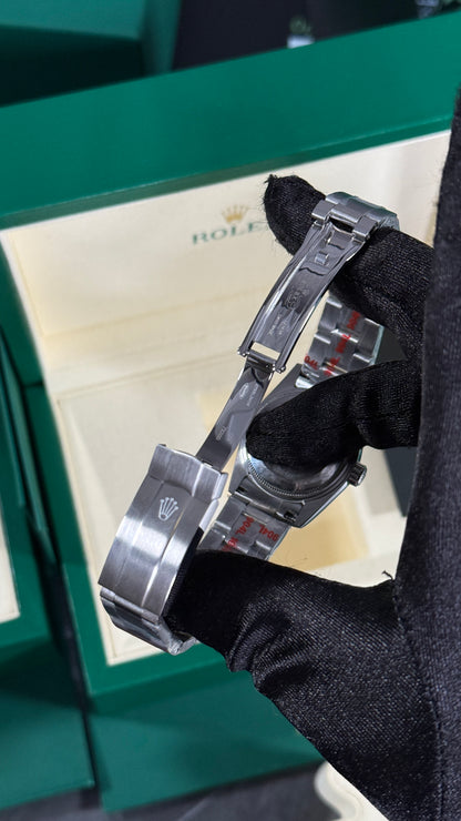 RLX OYSTER PERPETUAL (PLATA/NEGRO) 31 MM