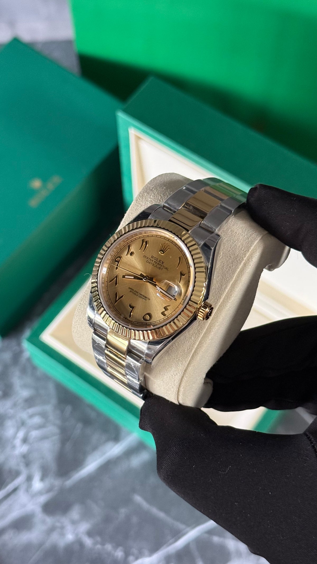 RLX DATEJUST (BICOLOR - ARABIC) M