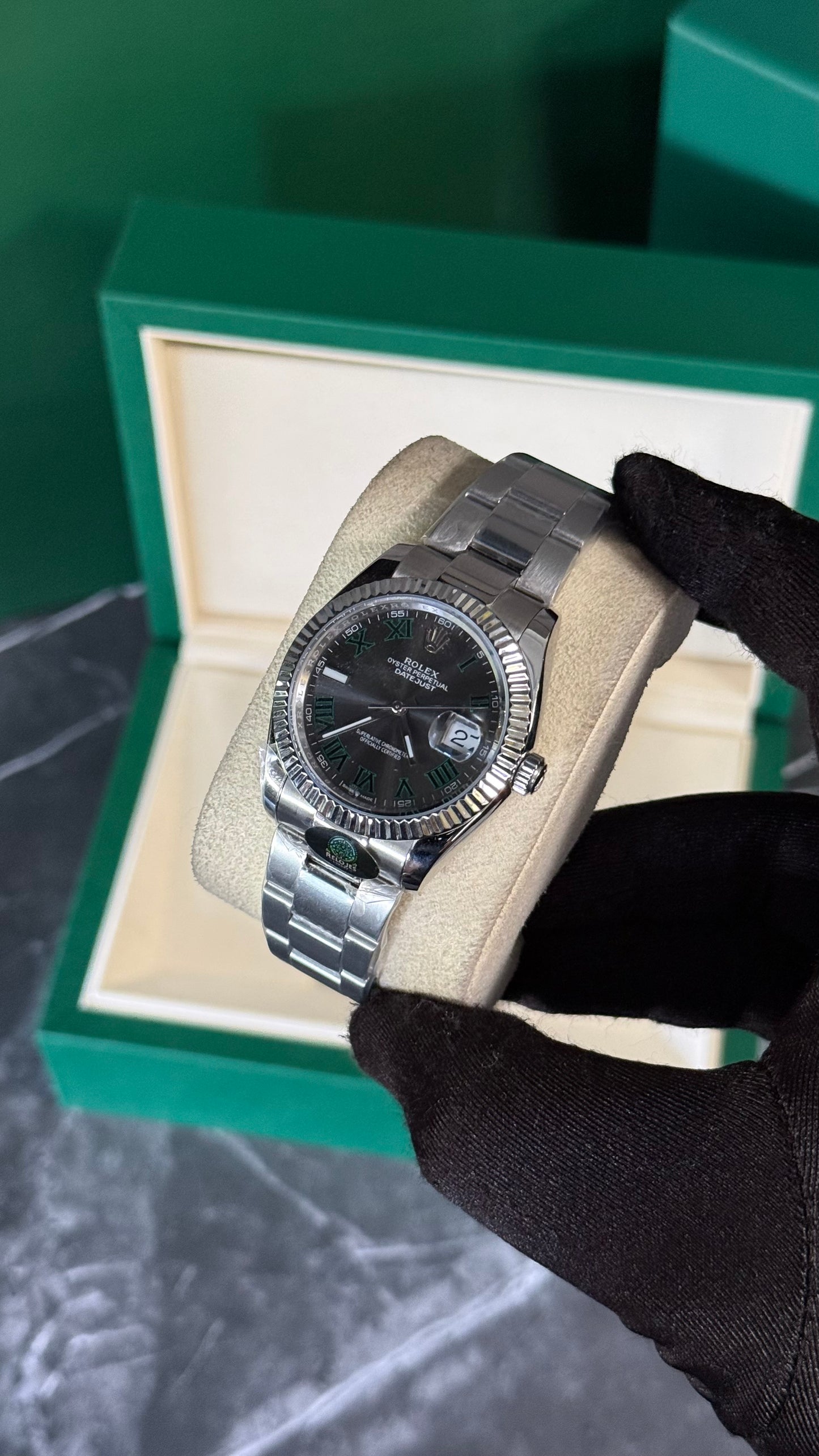 RLX DATEJUST WIMBLEDON 36mm