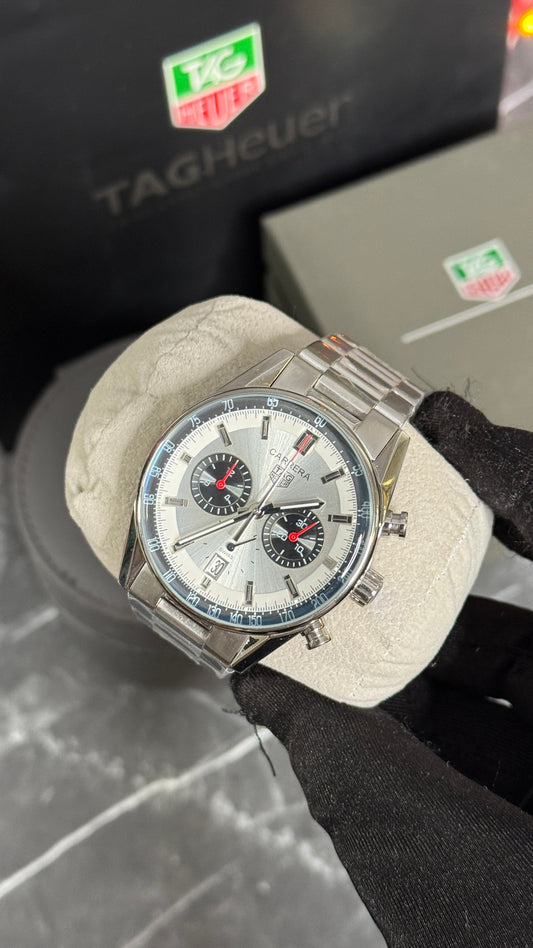 TH CARRERA CHRONOGRAPH (FULL PLATA)