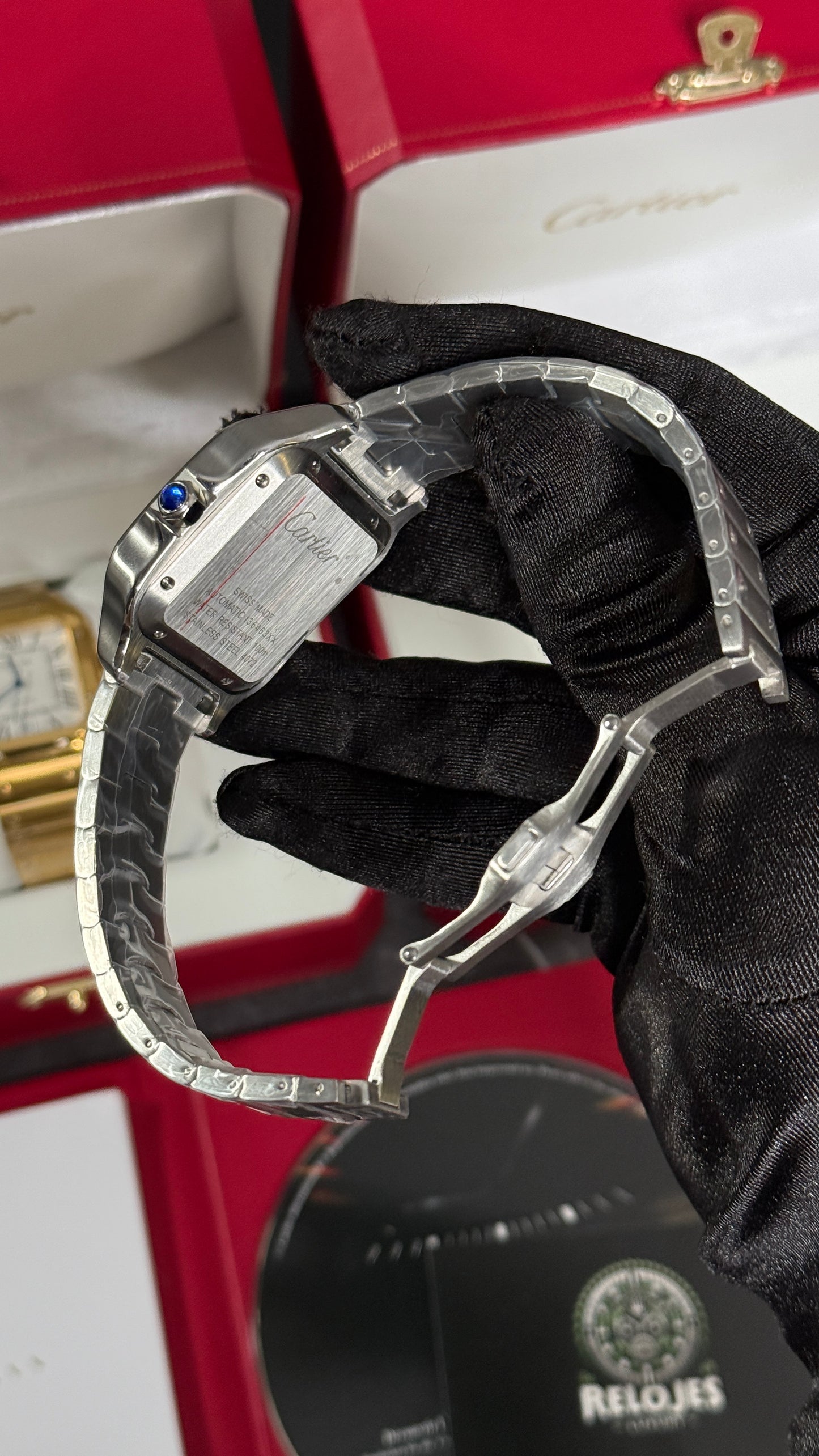 CRT SANTOS (PLATA/MARRÓN)