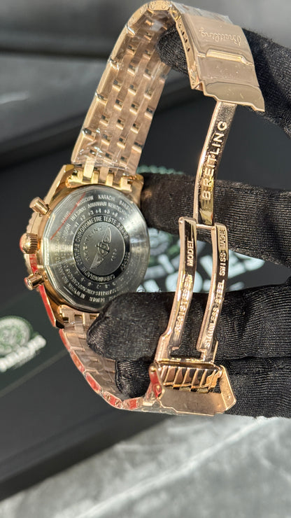 BRTLNG NAVITIMER ORO ROSA