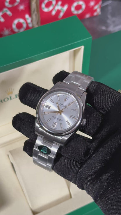 RLX OYSTER PERPETUAL (PLATA/GRIS)