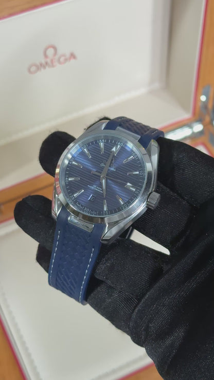 OMG SEAMASTER (PLATA/AZUL)