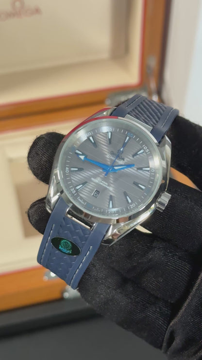 OMG SEAMASTER (PLATA/AZUL) OY