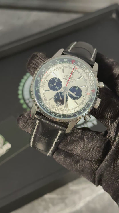 BRTLNG NAVITIMER (PLATA/BLANCO)