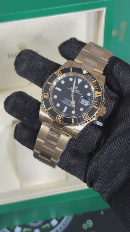 RLX SUBMARINER (ORO/NEGRO)