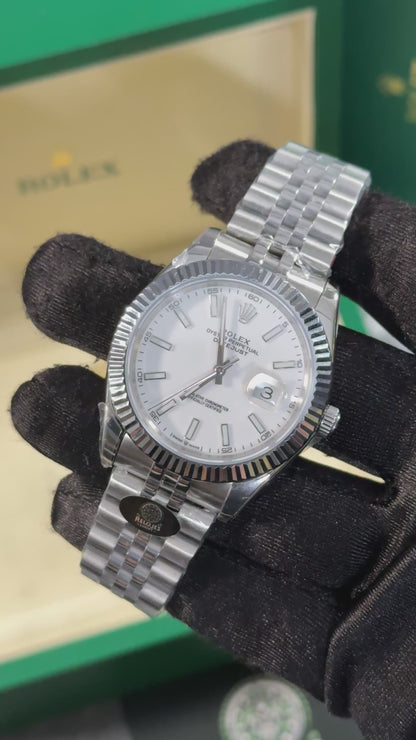 RLX DATEJUST JUBILEE (PLATA/BLANCO) 2020