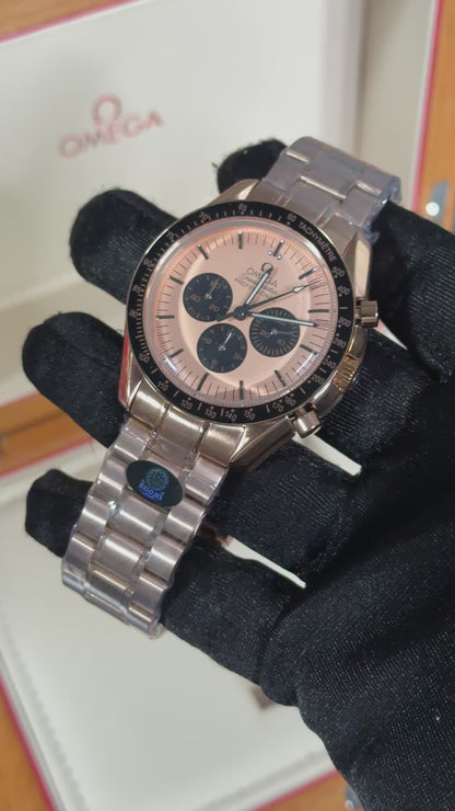 OMG SPEEDMASTER (FULL ORO ROSA) AUTOMÁTICO