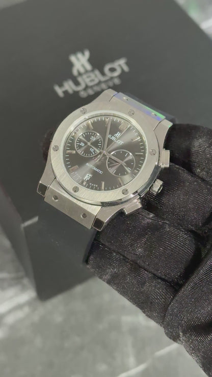 HBLT CLASSIC FUSION CHRONOGRAPH (PLATA/GRIS)