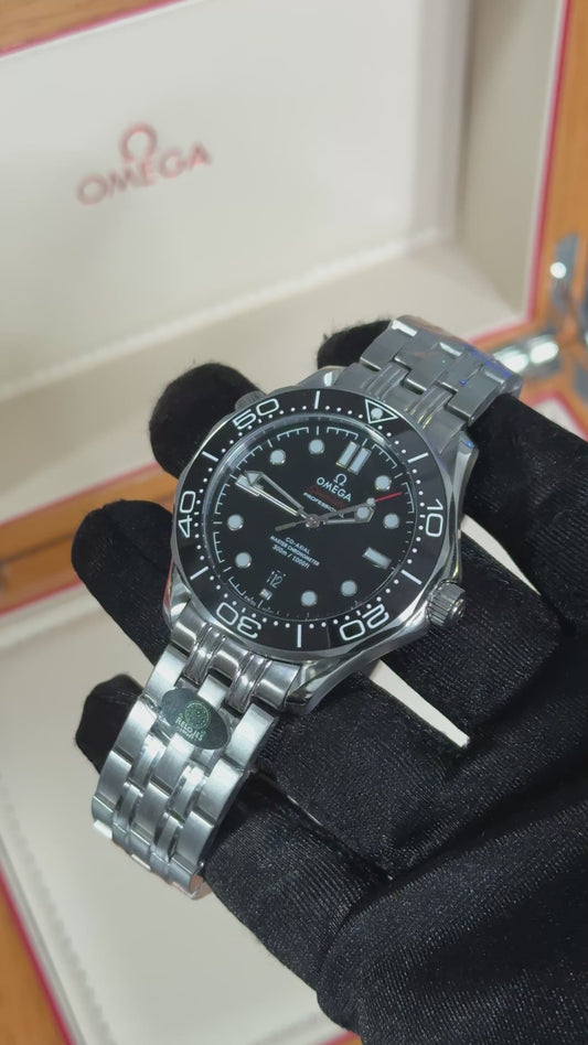 OMG SEAMASTER (PLATA/NEGRO)
