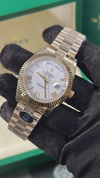 RLX DAY-DATE (ORO/BLANCO) 202