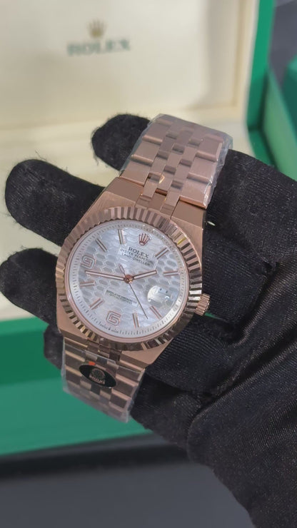 RLX LAND-DWELLER (ORO ROSA/BLANCO)