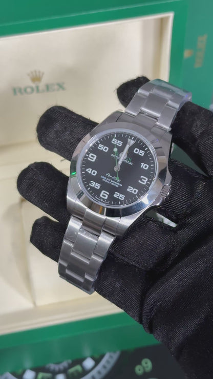 RLX AIR-KING (PLATA/NEGRO)