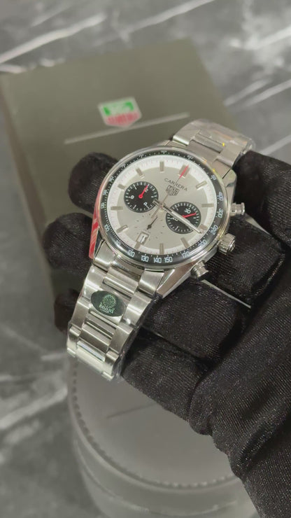 TH CARRERA CHRONOGRAPH (FULL PLATA)