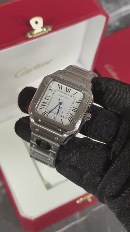 CRT SANTOS (PLATA/BLANCO)