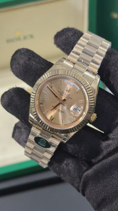 RLX DAY-DATE (ORO/ORO-ROMANO)