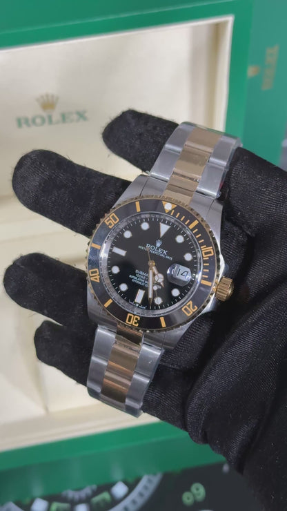 RLX SUBMARINER (BICOLOR/NEGRO)