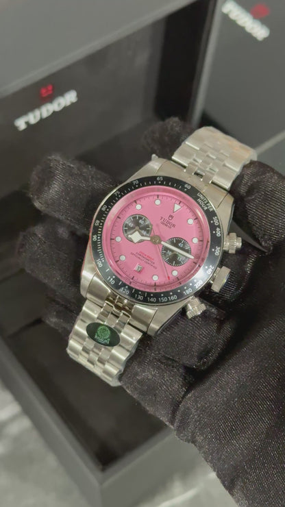 TDR BB CHRONO JUBILEE (PLATA/ROSA)