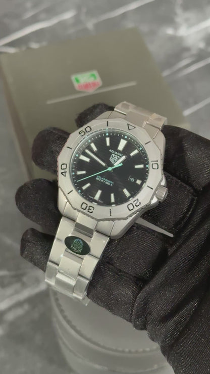 TH AQUARACER SOLARGRAPH (PLATA/NEGRA)
