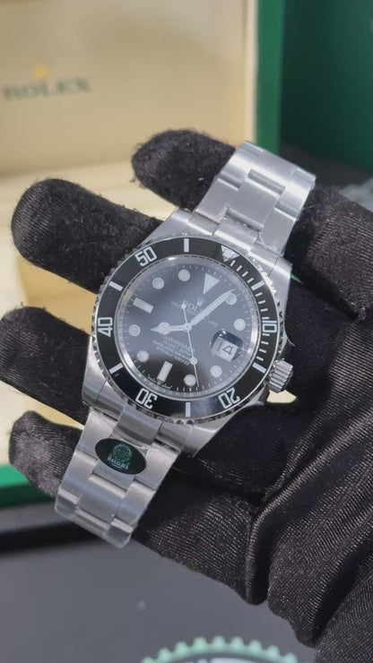 RLX SUBMARINER (PLATA/NEGRO)