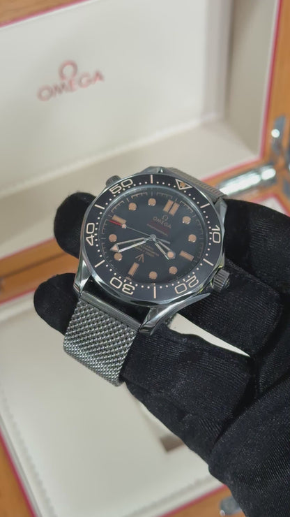 OMG SEAMASTER (PLATA/NEGRO)