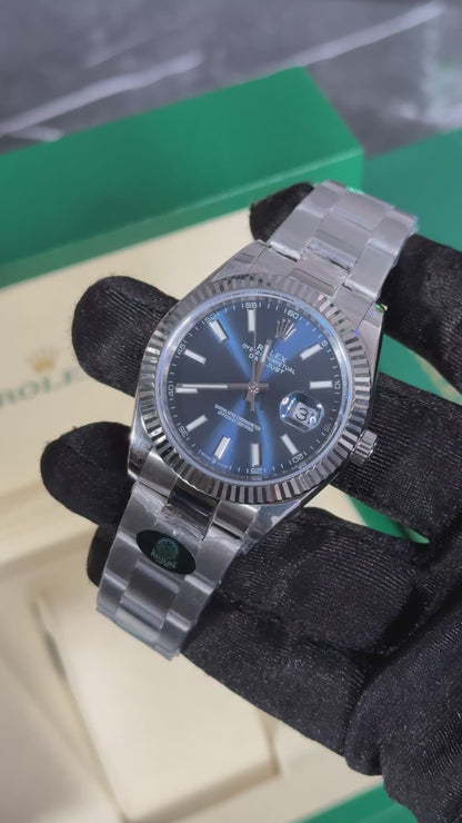 RLX DATEJUST (PLATA/AZUL)